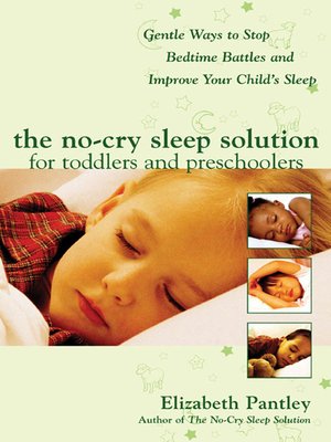 cover image of The No-Cry Sleep Solution for Toddlers and Preschoolers